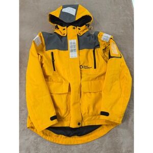 Quark Expeditions 3-in-1 expedition parka Womens M Yellow Reflective Waterproof